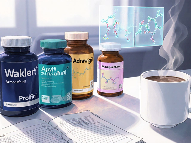Waklert (Armodafinil) vs. Top Wake‑Promoting Alternatives - Full Comparison