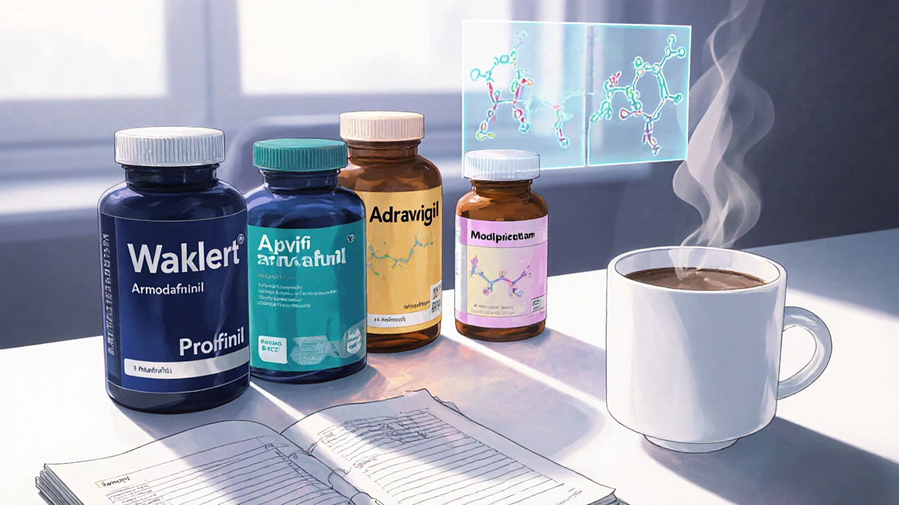 Waklert (Armodafinil) vs. Top Wake‑Promoting Alternatives - Full Comparison