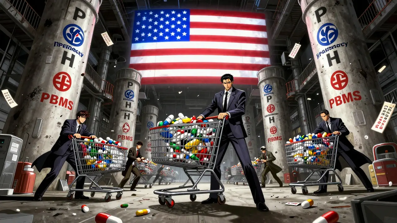 Pharmacy Benefit Managers crushing generic drug makers in a symbolic battle