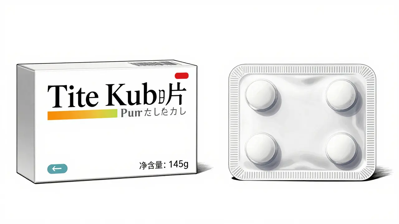Comparison between brand-name and generic medication packaging in anime style